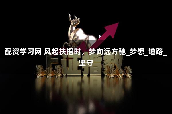 配资学习网 风起扶摇时，梦向远方驰_梦想_道路_坚守